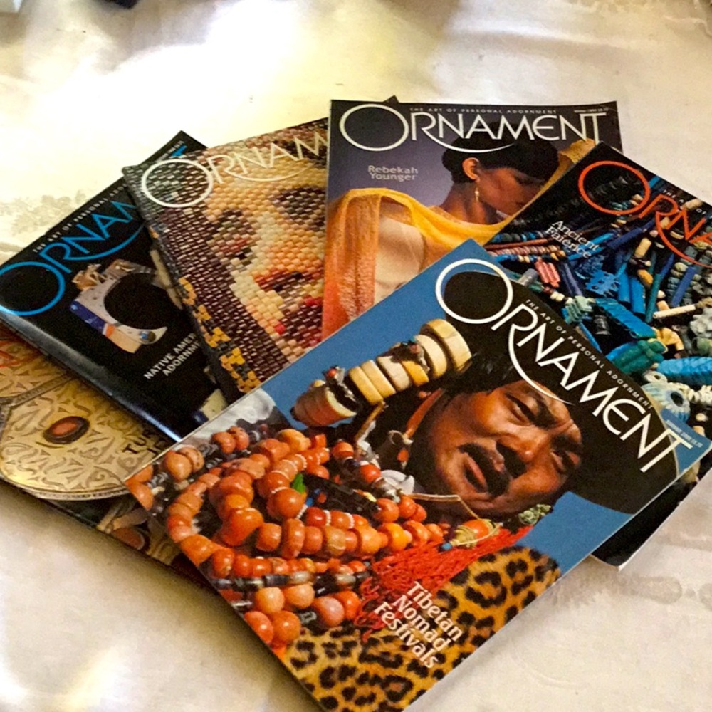 Ornament magazine- six issues 1999-2000